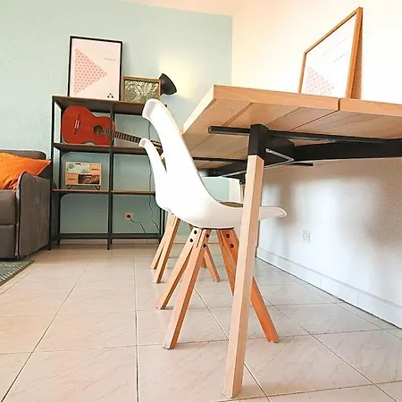 2 Pieces Avec Vue Panoramique, Garage Et Piscine Apartment